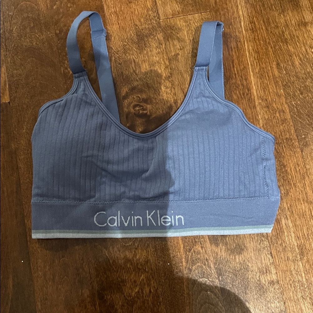 Calvin Klein Slate Blue Bralette